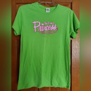 Gildan Bright Green Princess Tee